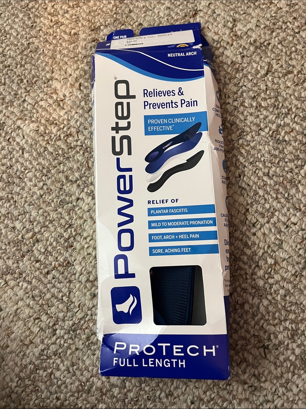 PowerStep ProTech Full Length Insoles